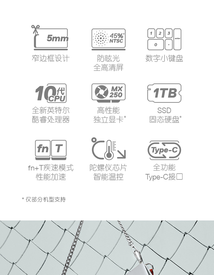 戴尔（DELL）15-5501-2525S银 15.6吋笔记本电脑